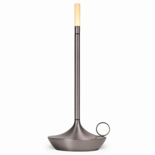 20% Korting | Graypants Wick Portable Tafellamp, Huis en Inrichting, Lampen | Tafellampen, Zo goed als nieuw, Metaal, Minder dan 50 cm