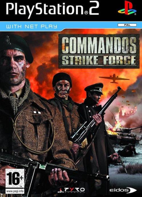 Commandos Strike Force (PS2 Games) (Playstation 2), Spelcomputers en Games, Games | Sony PlayStation 2, Zo goed als nieuw, Ophalen of Verzenden