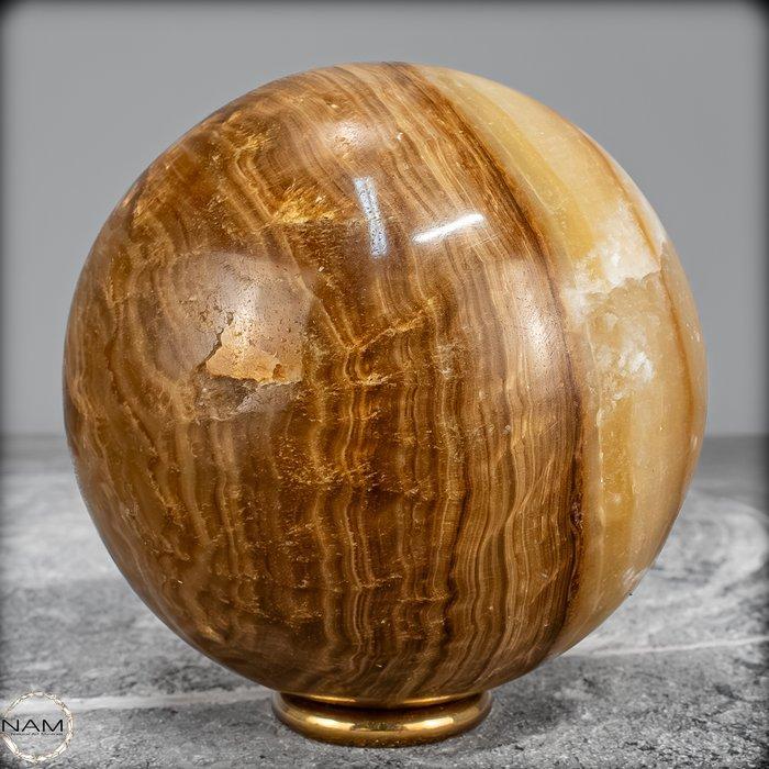 Natuurlijke Aragoniet Bol Uit Pakistan- 711.99 g, Antiek en Kunst, Curiosa en Brocante