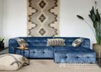 Loungebank Castricum - loungebanken - Blauw, Nieuw, Stof