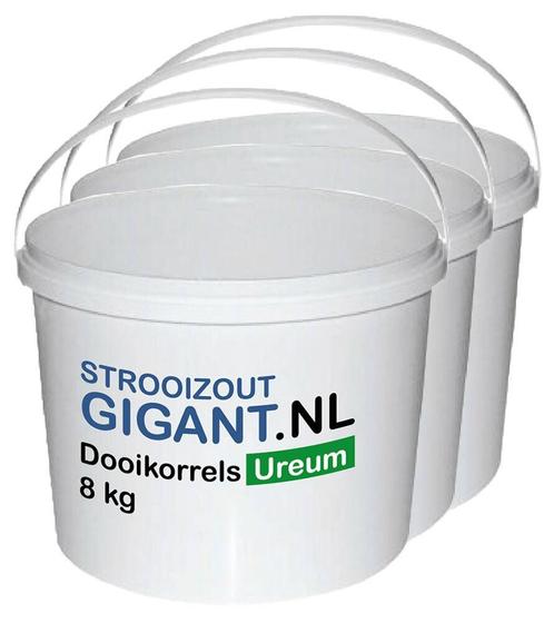 Halve pallet dooikorrels ureum 40 emmers x 8kg (320kg), Huis en Inrichting, Schoonmaakartikelen, Ophalen of Verzenden
