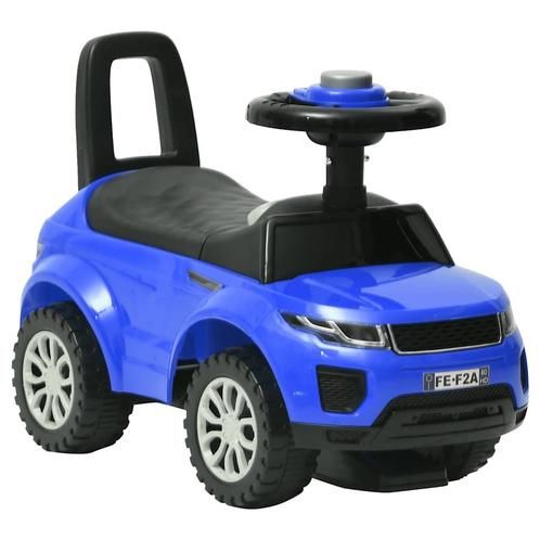 vidaXL Loopauto blauw, Kinderen en Baby's, Speelgoed | Buiten | Voertuigen en Loopfietsen, Nieuw, Verzenden