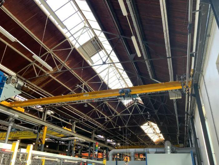 demag bovenloopkraan 11.360mm 1.6t, Doe-het-zelf en Verbouw, Gereedschap | Machine-onderdelen en Toebehoren, Gebruikt, Ophalen