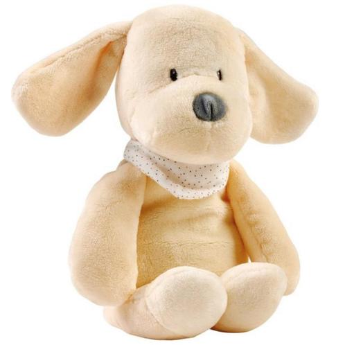 Knuffel met hartslag en nachtlampje | Hond Sleepy | Vanille, Kinderen en Baby's, Speelgoed | Knuffels en Pluche, Nieuw, Ophalen of Verzenden