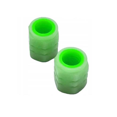 Ventieldopjes - Glow in the dark - Groen, Auto diversen, Auto-accessoires, Nieuw, Ophalen of Verzenden
