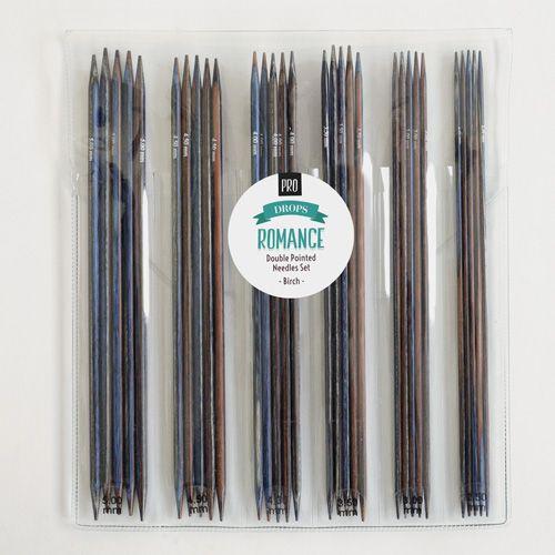 DROPS Pro Romance Breinaalden Zonder Knop (20 cm) - Set, Hobby en Vrije tijd, Breien en Haken, Ophalen of Verzenden