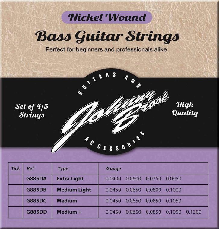 Elektrische Basgitaar snaren nickel wound 45 - 105, Muziek en Instrumenten, Instrumenten | Toebehoren, Verzenden