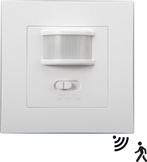 Bewegingsmelder muur inbouw sensor 160 graden Max 200W, Ophalen of Verzenden, Nieuw