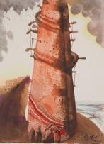 Salvador Dali (1904-1989) - Biblia Sacra : La tour de Babel