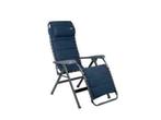 Crespo kampeer relaxstoel ap-232 air-deluxe blauw kleur 84, Nieuw
