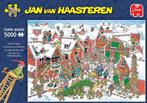 Jan van Haasteren -Het Dorp van de Kerstman 5000 st.- NIEUW, Meer dan 1500 stukjes, Nieuw, Legpuzzel