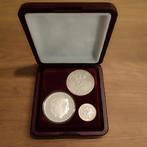 Nederland. Gulden 1855/1930 Een vorstenset in een cassette