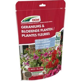 Geraniums en bloeiende planten mest | DCM | 750 gram, Tuin en Terras, Aarde en Mest, Verzenden