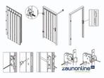 Douglas Poort 190 Cm Hoog | Met Stalen Frame En RVS Slot |.., 1 tot 2 meter, Nieuw, Hout, Minder dan 3 meter