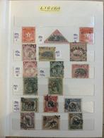 Liberia - Ethiopië - Azië - Saoedi-Arabië - Afghanistan 1892, Postzegels en Munten, Gestempeld