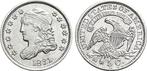 5 Cents (1/2 Dime) 1831 Vereinigte Staaten von Amerika, Postzegels en Munten, Verzenden