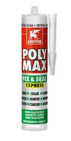 Griffon polymax fix seal express 300 gr, glashelder, Doe-het-zelf en Verbouw, Isolatie en Afdichting, Nieuw, Verzenden
