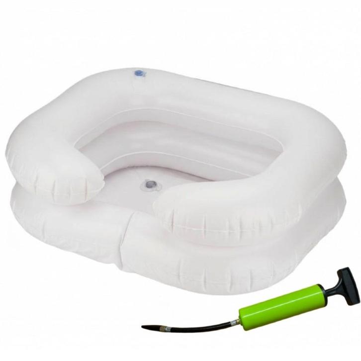 Haarwasbak opblaasbaar met handpompje, Diversen, Verpleegmiddelen, Ophalen of Verzenden