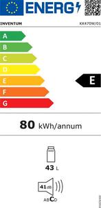 Inventum KK470W - Vrijstaande mini koelkast - Koeler -, Verzenden, Zo goed als nieuw