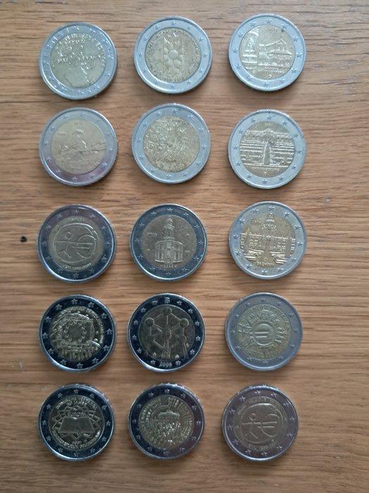 Europa. 2 Euro 2005/2024 (30 stuks) (Zonder Minimumprijs), Postzegels en Munten, Munten | Europa | Euromunten