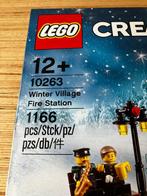 Lego Set - 10263 - Creator, Winter Village - Fire Station, Kinderen en Baby's, Speelgoed | Duplo en Lego, Nieuw