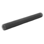 vidaXL Kippengaas 25x1,5 m staal met PVC coating grijs, Verzenden, Nieuw, IJzer, 1 tot 2 meter