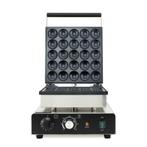 HCB Wafelijzer - poffertjes - 25st - 230V - RVS, Verzenden, Nieuw in verpakking, Fornuis, Frituur en Grillen