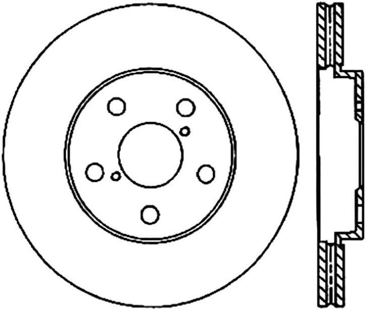 StopTech Power Slot 06-11 Lexus GS Series / 06-12 IS350, Auto-onderdelen, Remmen en Aandrijving, Ophalen of Verzenden