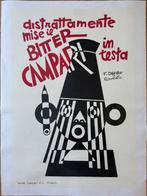 DEPERO (AFTER) - Poster Pubblicitario- Bitter Campari in, Antiek en Kunst