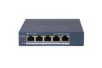 DS-3E1505P-EI, 4x PoE Gigabit Switch, 300m PoE bereik, Ophalen of Verzenden, Nieuw