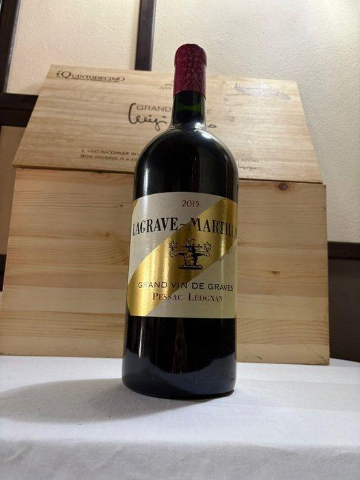 2015 Lagrave-Martillac - Pessac-Léognan - 1 Dubbele, Verzamelen, Wijnen