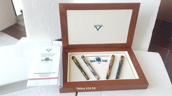 Visconti - set 4 penne federico ll - Vulpen, Verzamelen, Pennenverzamelingen