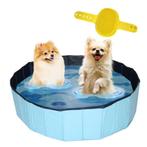 Hondenzwembad + borstel | Zwembad voor honden | Ø120x30cm |, Nieuw, Verzenden