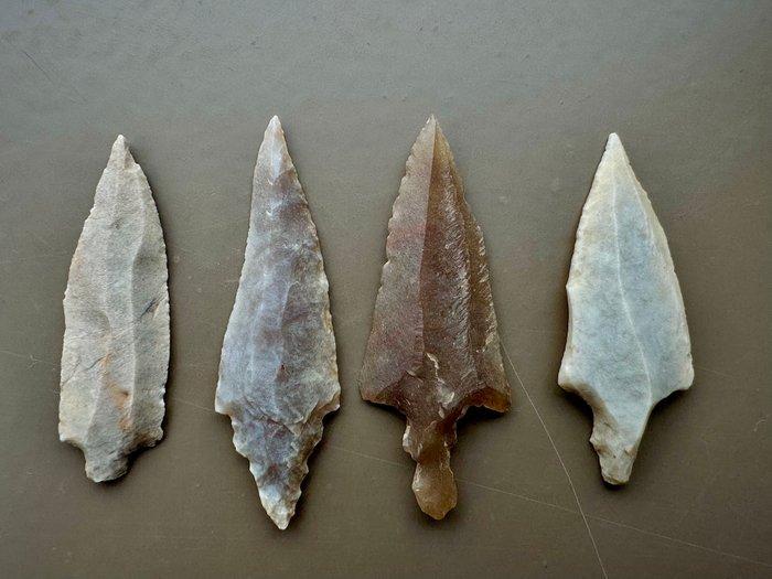 Sahara Vuursteen Pijlpunt - 52 mm (Zonder Minimumprijs), Antiek en Kunst, Antiek | Overige Antiek