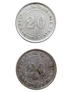 China, Republiek. Kwangtung 2 Jiao / 20 Cents Kwangtung, Yr.