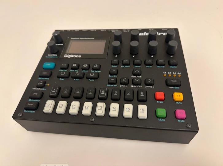Elektron Digitone – kort gebruikt, Muziek en Instrumenten, Synthesizers, Nieuw, Ophalen of Verzenden