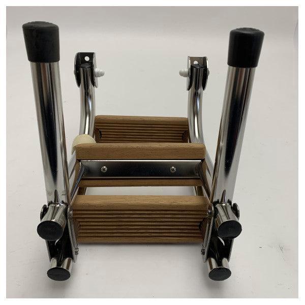 Bieden: Nautinox Stainless Steel Marine Boarding Ladder 3-s, Watersport en Boten, Bootonderdelen, Nieuw, Zeilboot of Motorboot