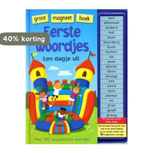 Groot Magneetboek Eerste Woordjes 9789086681181 trivago, Boeken, Kinderboeken | Baby's en Peuters, Gelezen, Verzenden