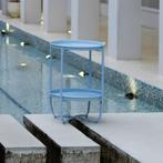 Tuintafel Sandefjord bijzettafel rond metaal 57,5xØ40 cm hem, Huis en Inrichting, Tafels | Bijzettafels, Verzenden, Nieuw