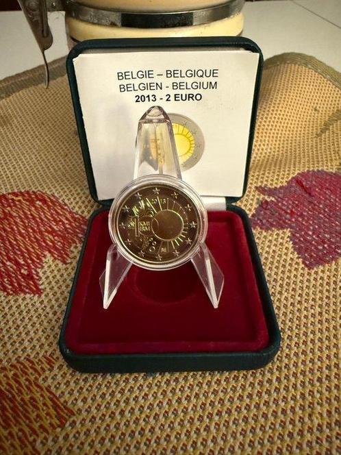 België. 2 Euro 2013 Meteorological Institute Proof (Zonder, Postzegels en Munten, Munten | Europa | Euromunten