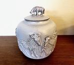 Gebr. Mobach - Bouke/Klaas Mobach - Vaas - Zebra dekselpot -