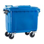Afvalcontainer 660 liter blauw, Huis en Inrichting, Woonaccessoires | Prullenbakken, Nieuw, Ophalen of Verzenden