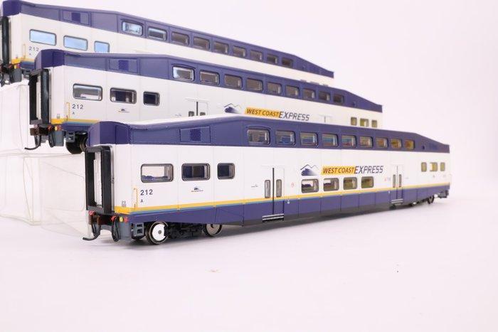 Athearn H0 - 2564 - Modeltrein personenwagen (3) - Drie, Hobby en Vrije tijd, Modeltreinen | H0