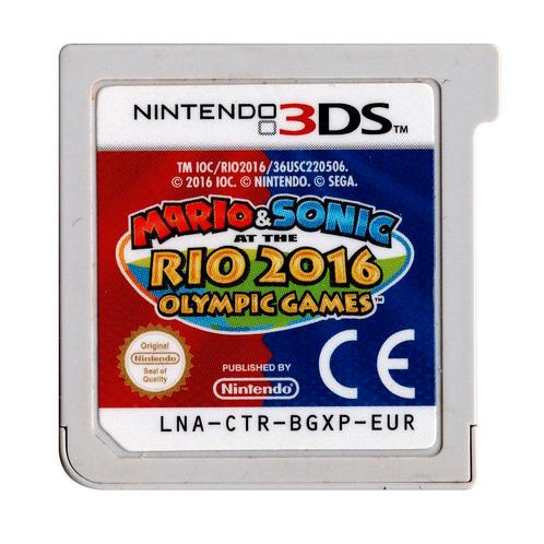 3DS Mario & Sonic at the Rio 2016 Olympic Games, Spelcomputers en Games, Games | Nintendo 2DS en 3DS, Zo goed als nieuw, Verzenden