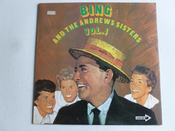 bing crosby and the andrews sisters vol. 1 (LP), Cd's en Dvd's, Vinyl | Pop, Zo goed als nieuw, Verzenden