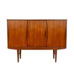 Highboard | Vintage | Teak |  3758, Huis en Inrichting, 75 cm of meer, 100 tot 150 cm, Teakhout, Ophalen of Verzenden
