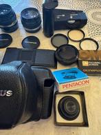 Olympus OM-4 + 50mm f1.4 + 24mm / 28mm / 75-200mm + acc, Nieuw