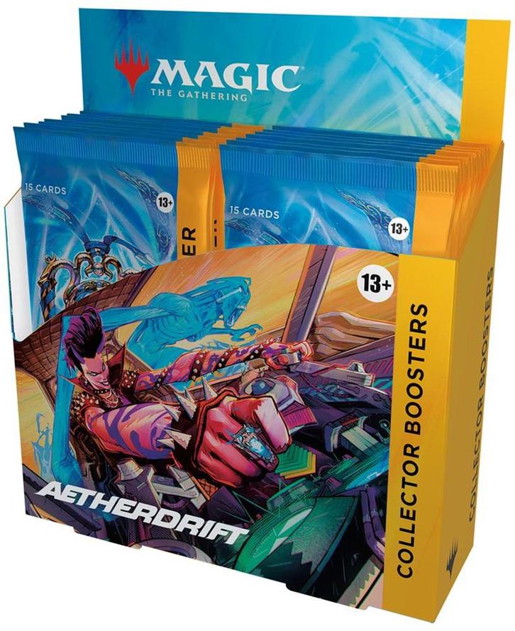 Magic the Gathering - Aetherdrift Collector Boosterbox |, Hobby en Vrije tijd, Verzamelkaartspellen | Magic the Gathering, Nieuw