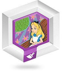 Disney Infinity 1.0 Power Disc Alice in Wonderland-Alices, Verzamelen, Beelden en Beeldjes, Zo goed als nieuw, Ophalen of Verzenden