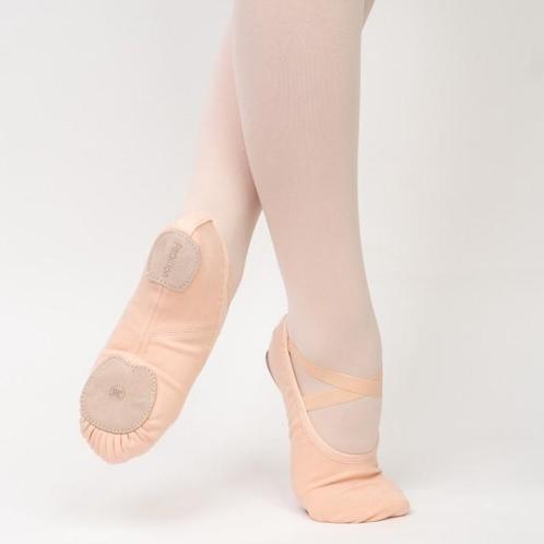 PA1014 Stretch Canvas Balletschoenen met Splitzool, Sport en Fitness, Ballet, Verzenden